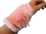 The VM Faux Fur Wrist Wallet Cuff