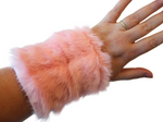 The VM Faux Fur Wrist Wallet Cuff