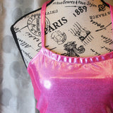 The VM Sparkly Cropped Halter Top