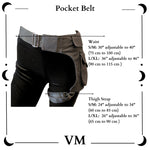 The VM Pocket Belt with Thigh Strap