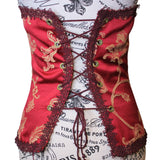 SALE The VM Red and Gold Corset (size 4/6)