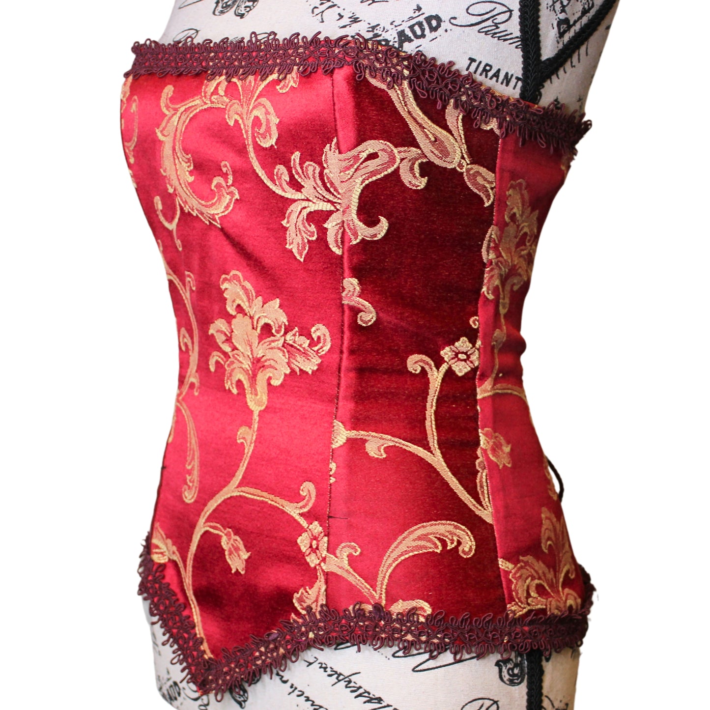 SALE The VM Red and Gold Corset (size 4/6)