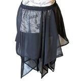 The VM Chiffon Asymmetrical Skirt