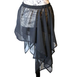 The VM Chiffon Asymmetrical Skirt