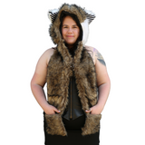 The VM Festival Faux Fur Animal Hood