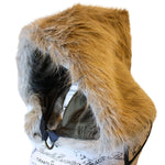 The VM Faux Fur Festival Hood