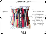 The VM Lace-up Underbust Corset