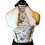 The VM Faux Fur Suspenders