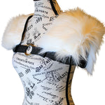 The VM Faux Fur Shoulder Holster Epaulets