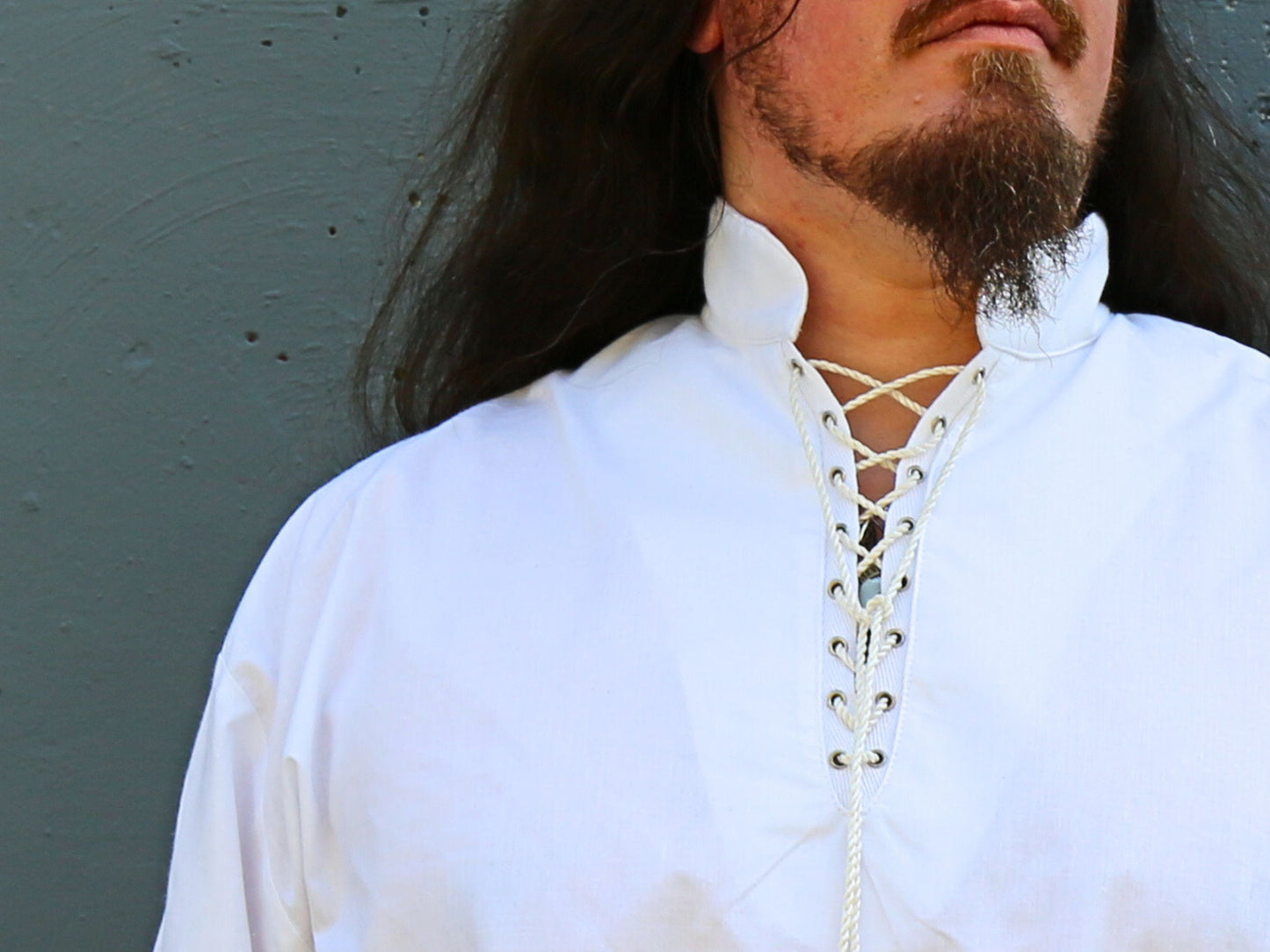 The VM Lace-Up Poet Shirt