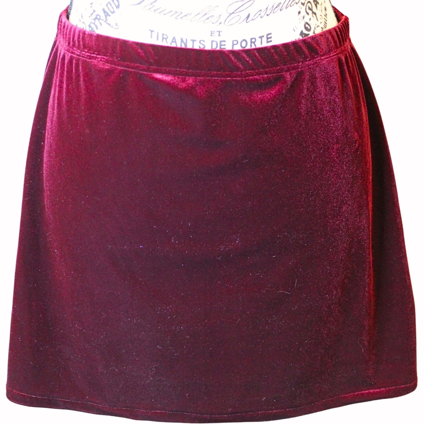 The VM Velvet Mini Skirt