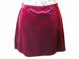 The VM Velvet Mini Skirt