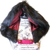 The VM Festival Hood with Faux Fur Trim