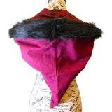 The VM Festival Hood with Faux Fur Trim