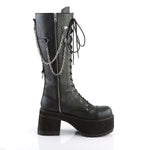 Demonia Platform Boots - Ranger 303 Lace-up Platform Boot with Chains